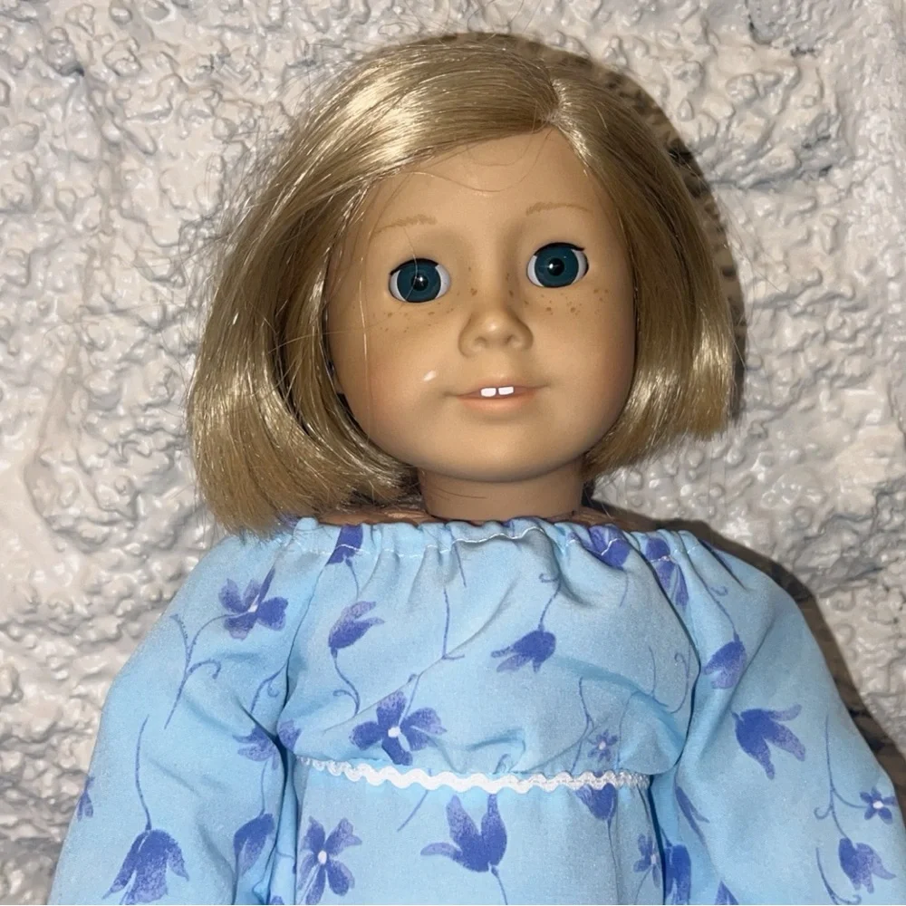 AMERICAN GIRL Kit Kittredge 18” Blonde Blue Eyed Doll